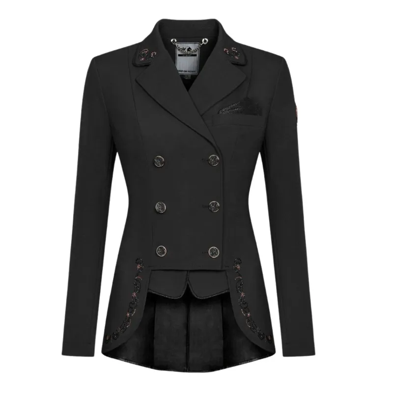 Fair Play Lexim Chic Competition Jacket - Black Rose Gold